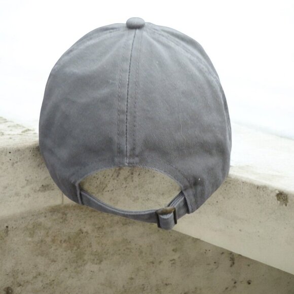 CNN Embroidered Baseball Cap/Hat (Gray) EUC - Picture 4 of 8